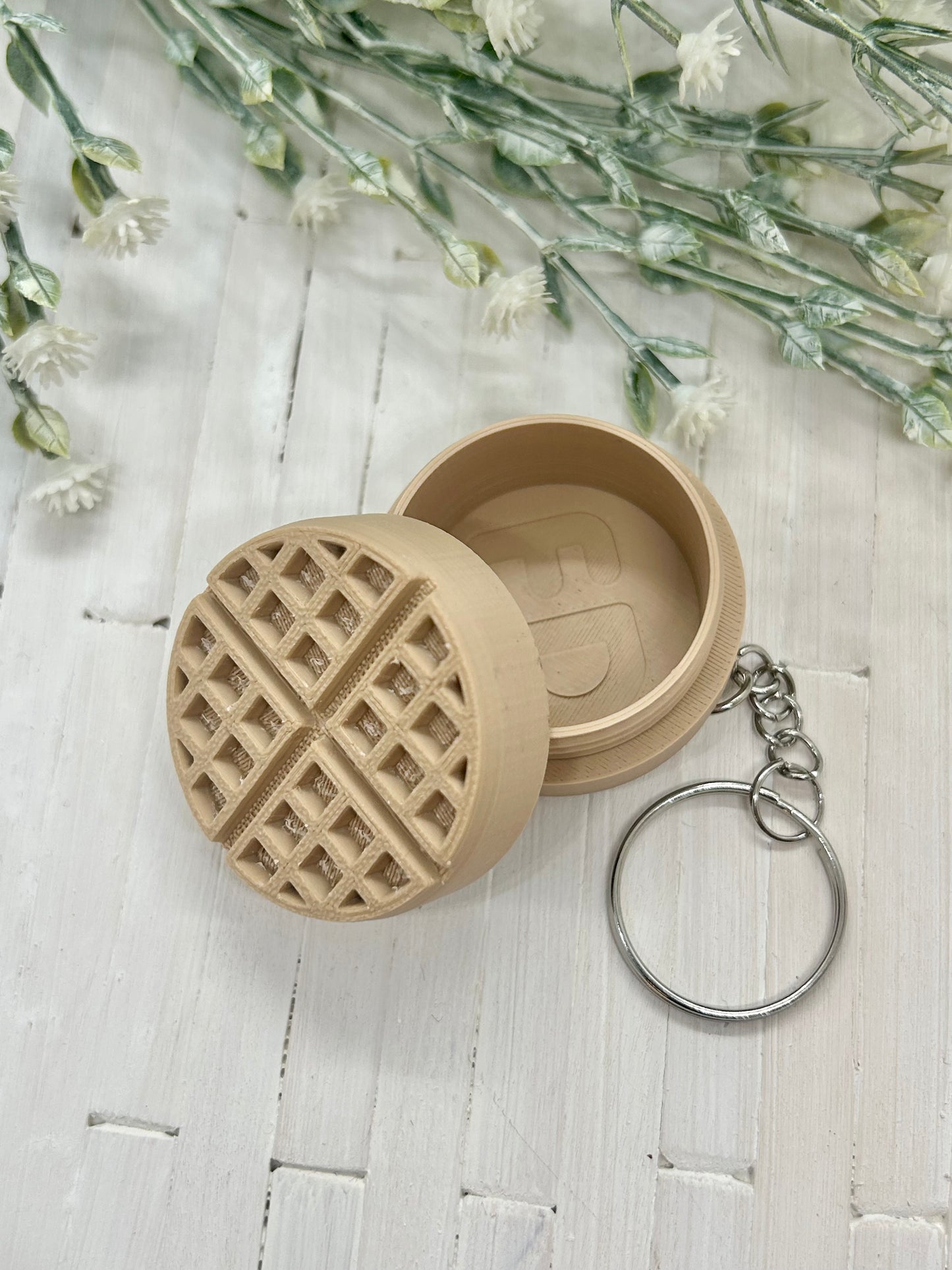 Waffle Keyring