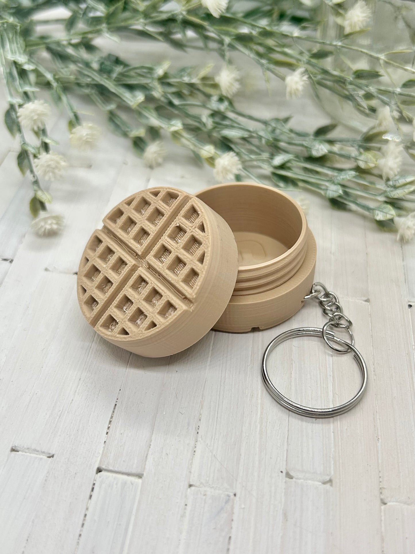 Waffle Keyring