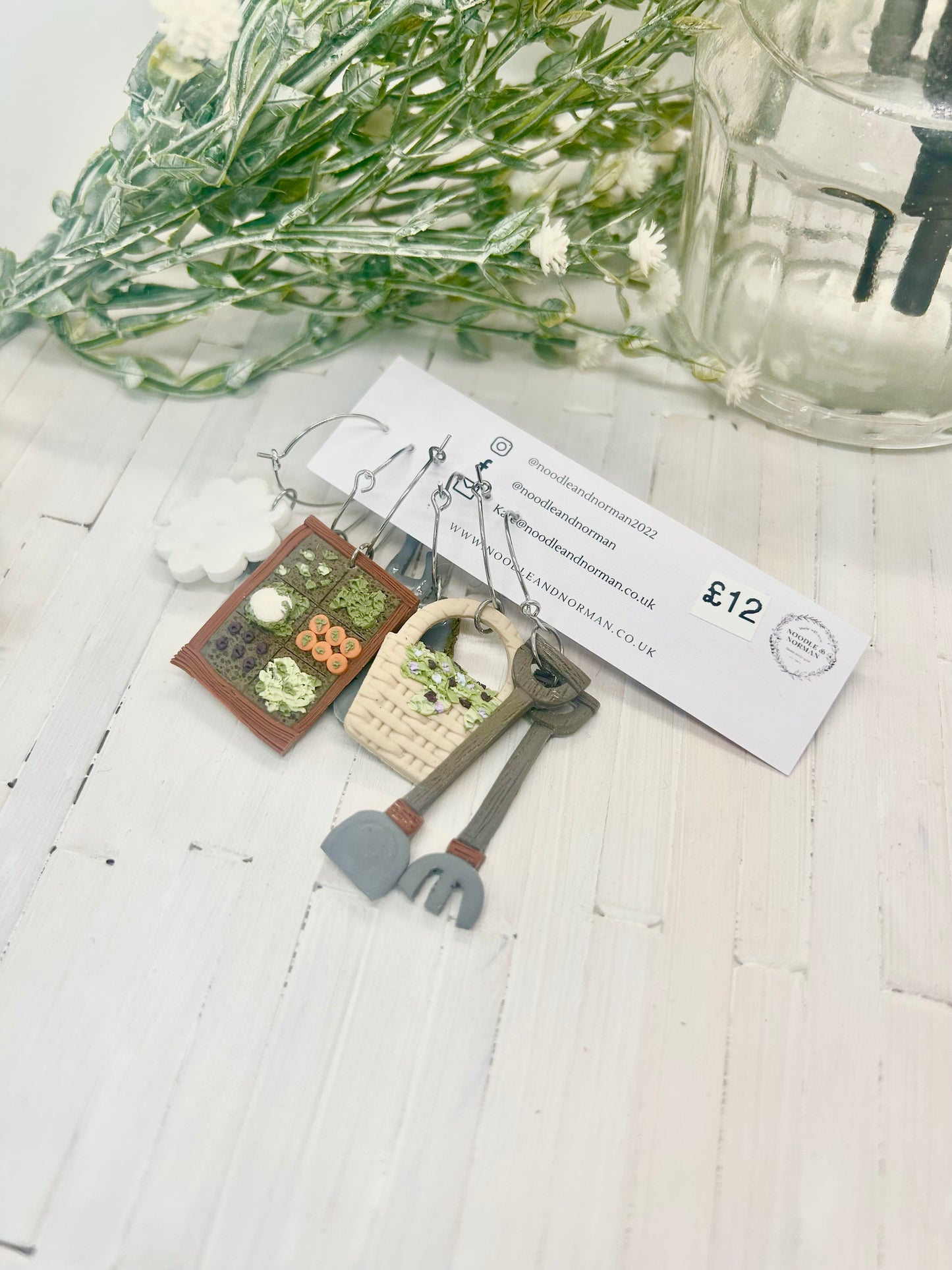 Garden Wine Glass Tags