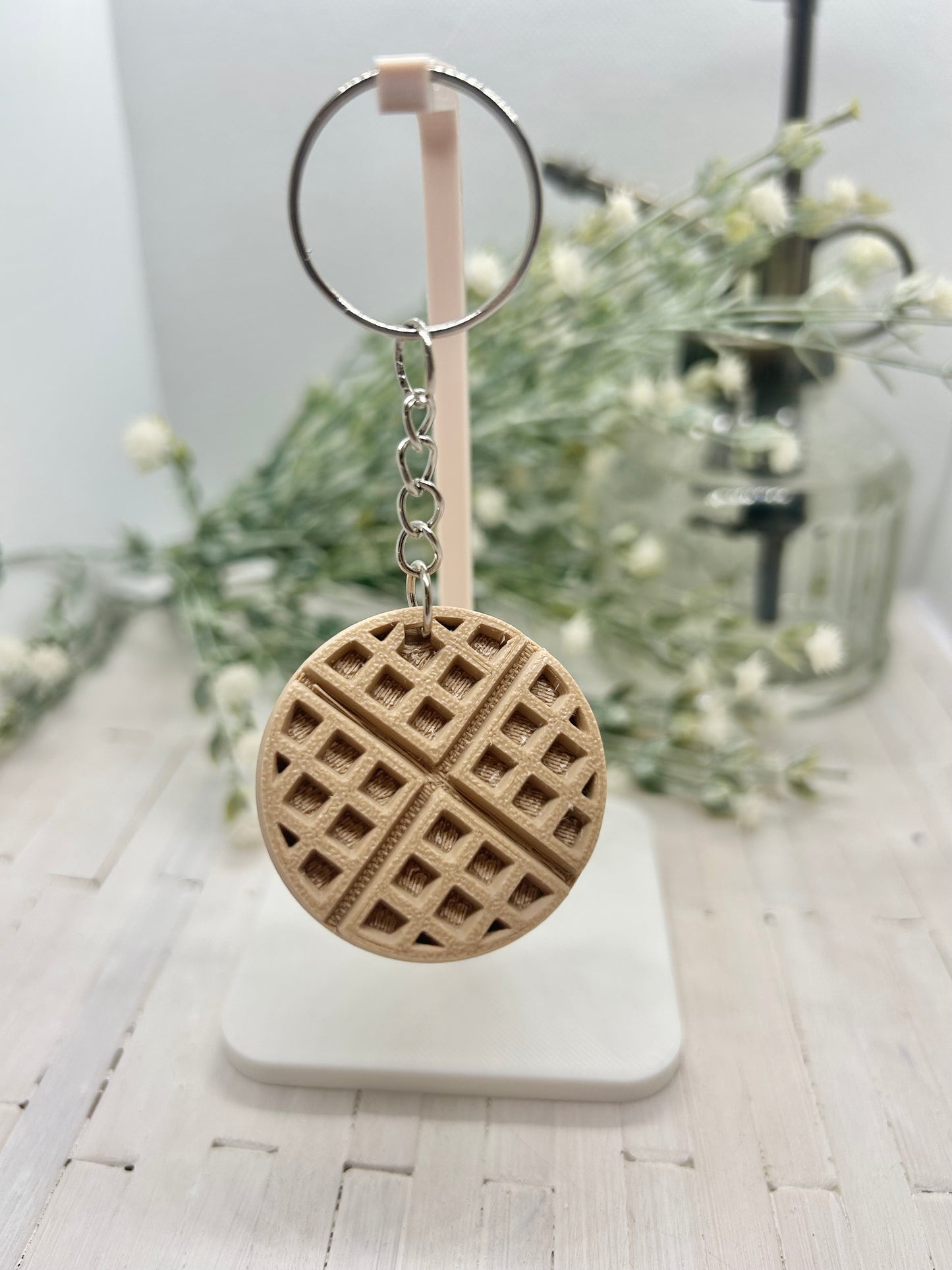 Waffle Keyring