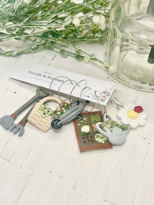 Garden Wine Glass Tags