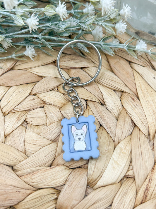 Scottish Terrier Keyring