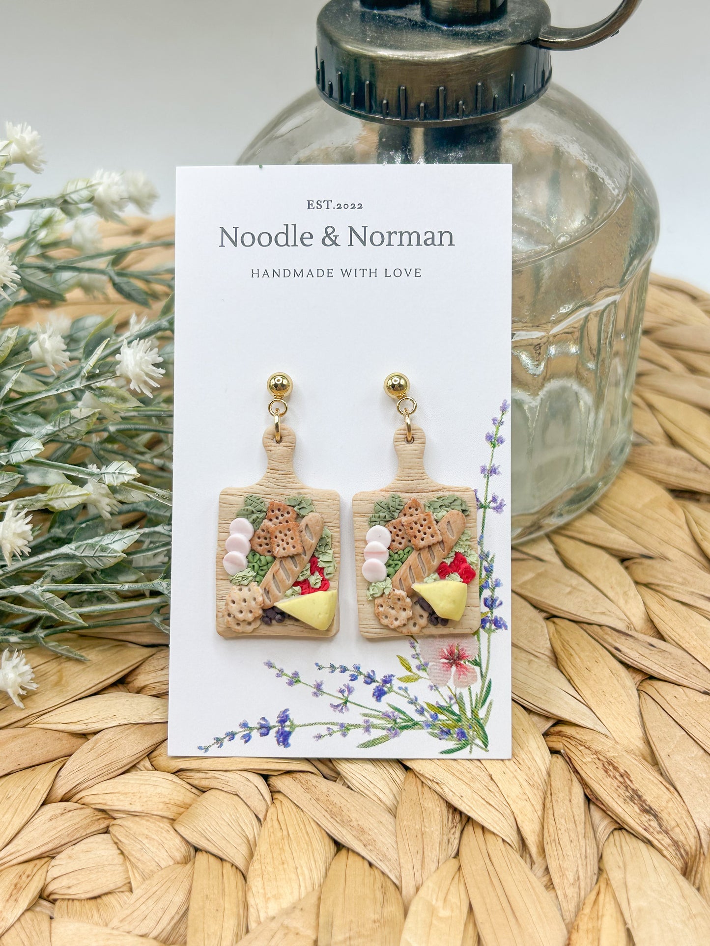 Charcuterie Board Earrings