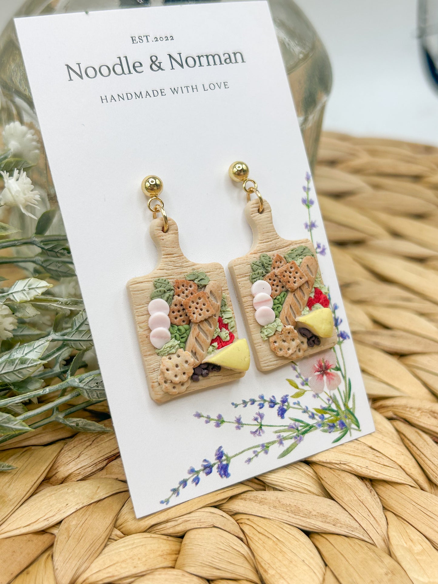 Charcuterie Board Earrings