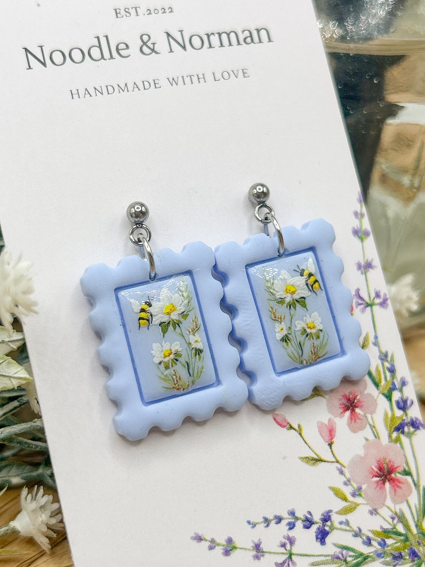 Stamp Earrings