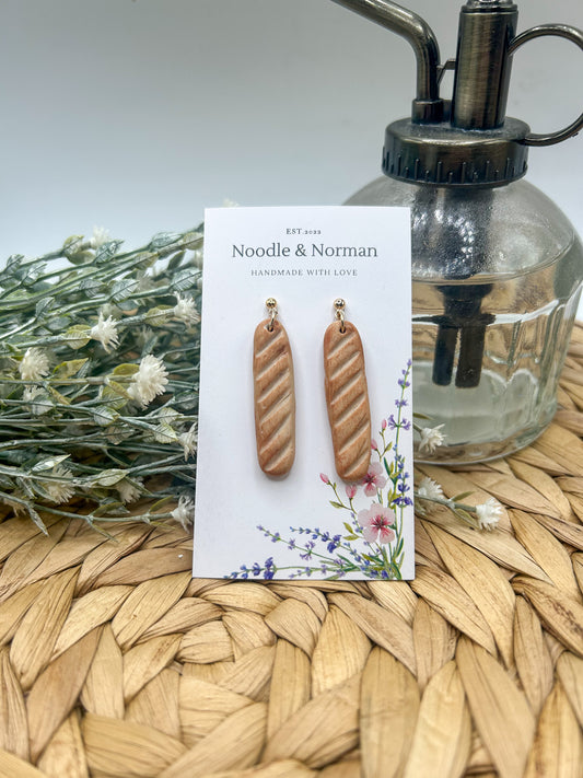 Baguette Dangle Earrings