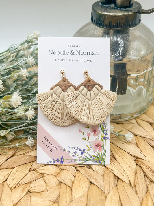 Macramé Style Earrings